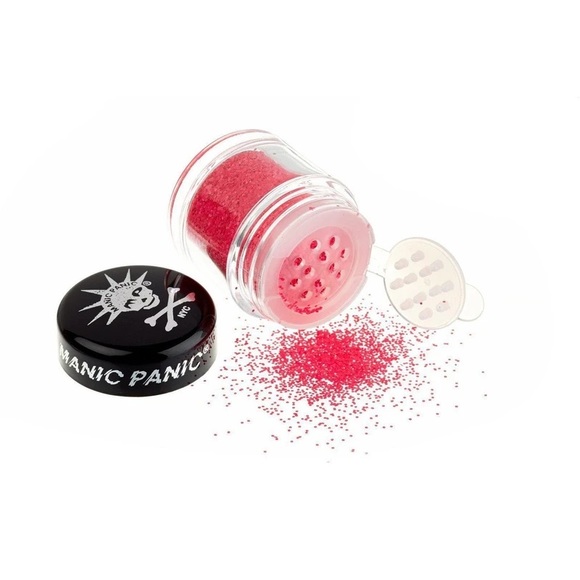 NIB  MANIC PANIC GLITTER ELECTRIC FUSCHIA PINK firm - Picture 3 of 4